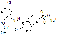 CAS#: 85452-86-4, Sodium 5-[(5-Chloro-2-Hydroxyphenyl)Azo]-6-Hydroxynaphthalene-2-Sulphonato(3-)]Hydroxychromate(1-)