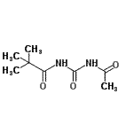 CAS 登录号：854643-13-3， N-(乙酰基氨基甲酰)-2,2-二甲基丙酰胺