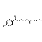 CAS#: 854658-72-3, Ethyl 6-(4-iodophenyl)-6-oxohexanoate