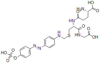 CAS#: 85473-31-0, 4'-Sulfonyloxy-N-(Glutathion-S-Methylene)-4-Aminoazobenzene