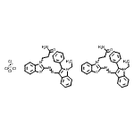 CAS 登录号：85480-88-2， 二{3-(3-氨基-3-氧代丙基)-2-[(1-乙基-2-苯基-1H-吲哚-3-基)偶氮]-1,3-苯并噻唑-3-鎓}四氯锌酸盐(2-)