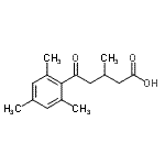 CAS#: 854858-95-0, 5-Mesityl-3-methyl-5-oxopentanoic acid