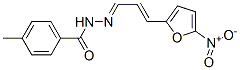 CAS 登录号：85562-35-2， 4-甲基-苯甲酸(3-(5-硝基-2-呋喃基)-2-丙烯亚基)酰肼
