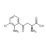 CAS#: 855634-17-2, (2S)-2-Amino-4-(2-amino-3-chlorophenyl)-4-oxobutanoic acid