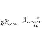 CAS 登录号：85567-49-3， (2S)-2-氨基戊二酸酯;2-羟基乙基-三甲基-铵