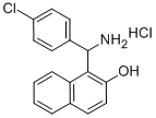 CAS#: 856209-29-5, 1-[Amino-(4-Chloro-Phenyl)-Methyl]-Naphthalen-2-Ol Hydrochloride