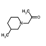 CAS#: 856286-98-1, 1-(3-Methyl-1-piperidinyl)acetone