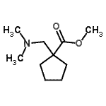 CAS#: 85636-64-2, Methyl 1-[(dimethylamino)methyl]cyclopentanecarboxylate