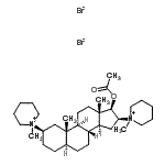 CAS#: 85639-54-9, (2beta,5alpha,16beta,17beta)-17-Acetoxy-2,16-bis(1-methyl-1-piperidiniumyl)androstane dibromide