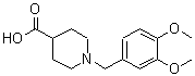 CAS#: 856437-79-1, 1-(3,4-Dimethoxybenzyl)-4-piperidinecarboxylic acid