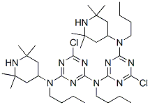 CAS#: 85665-72-1, N2,N4-Dibutyl-N2-[4-[Butyl(2,2,6,6-Tetramethyl-4-Piperidinyl)Amino]-6-Chloro-1,3,5-Triazin-2-Yl]-6-Chloro-N4-(2,2,6,6-Tetramethyl-4-Piperidinyl)-1,3,5-Triazine-2,4-Diamine