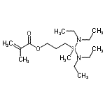 CAS#: 85665-73-2, 3-[Bis(diethylamino)(methyl)silyl]propyl methacrylate