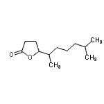 CAS#: 85665-83-4, 5-(6-Methyl-2-heptanyl)dihydro-2(3H)-furanone