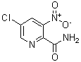 CAS 登录号：856834-36-1， 5-氯-3-硝基-2-吡啶甲酰胺