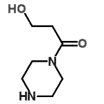 CAS 登录号：856846-09-8， 3-羟基-1-(1-哌嗪基)-1-丙酮