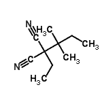 CAS#: 85688-95-5, Ethyl(2-methyl-2-butanyl)malononitrile