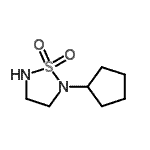 CAS#: 85694-53-7, 2-Cyclopentyl-1,2,5-thiadiazolidine 1,1-dioxide