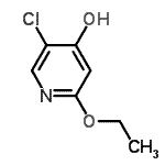 CAS#: 856965-85-0, 5-Chloro-2-ethoxy-4-pyridinol