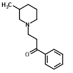 CAS 登录号：85713-99-1， 3-(3-甲基-1-哌啶基)-1-苯基-1-丙酮