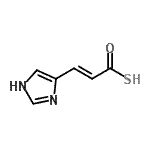 CAS#: 857240-23-4, (2E)-3-(1H-Imidazol-4-yl)-2-propenethioic S-acid