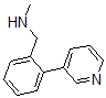 CAS 登录号：857284-05-0， N-甲基-2-(3-吡啶基)-苯甲胺