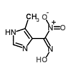 CAS#: 857352-43-3, (E)-N-Hydroxy-1-(4-methyl-1H-imidazol-5-yl)-1-nitromethanimine