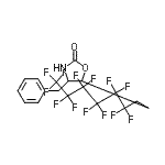 CAS#: 857637-92-4, 4-Benzyl-5-(3,3,4,4,5,5,6,6,7,7,8,8,8-tridecafluorooctyl)-1,3-oxazolidin-2-one