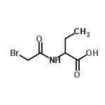 CAS 登录号：857830-59-2， 2-[(溴乙酰基)氨基]丁酸