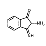 CAS 登录号：857936-85-7， 2-氨基-3-亚氨基-1-茚满酮