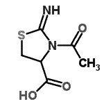 CAS#: 857959-37-6, 3-Acetyl-2-imino-1,3-thiazolidine-4-carboxylic acid