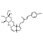 CAS#: 85802-33-1, [(1S)-1,4A,5,7Aalpha-Tetrahydro-4Aalpha,5alpha-Dihydroxy-7-[[[(E)-3-(4-Hydroxyphenyl)-1-Oxo-2-Propenyl]Oxy]Methyl]Cyclopenta[c]Pyran-1alpha-Yl]beta-D-Glucopyranoside