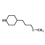 CAS#: 858260-60-3, 4-(3-Methoxypropyl)piperidine