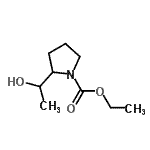 CAS 登录号：858273-41-3， 乙基2-(1-羟基乙基)-1-吡咯烷羧酸酯