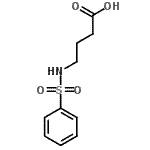 CAS#: 85845-09-6, 4-[(Phenylsulfonyl)amino]butanoic acid