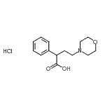 CAS 登录号：858454-17-8， 4-(4-吗啉基)-2-苯基丁酸盐酸盐(1:1)