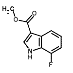 CAS#: 858515-78-3, Methyl 7-fluoro-1H-indole-3-carboxylate