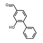 CAS#: 858674-11-0, 2-Hydroxy-4-biphenylcarbaldehyde