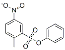 CAS 登录号：85896-03-3， 2-甲基-5-硝基-苯磺酸苯酯