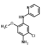 CAS 登录号：85896-07-7， 5-氯-2-甲氧基-N-(2-吡啶基)-1,4-苯二胺
