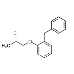CAS 登录号：85909-36-0， 1-苄基-2-(2-氯丙氧基)苯