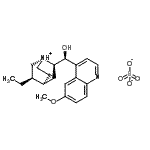 CAS 登录号：85909-60-0， (S)-[(1R,2R,4S,5R)-5-乙基奎宁环-1-鎓-2-基]-(6-甲氧基-4-喹啉基)甲醇硫酸盐