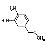 CAS 登录号：85912-92-1， 4-(甲氧基甲基)-1,2-苯二胺