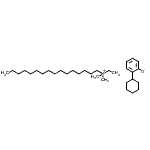 CAS#: 85940-52-9, N-Ethyl-N,N-dimethyl-1-hexadecanaminium 2-cyclohexylphenolate
