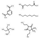 CAS#: 85959-88-2, 1,3-Benzenedicarboxylic Acid, Polymer With 1,3-Bis(2-Hydroxyethyl)-5,5-Dimethyl-2,4-Imidazolidinedione, 2-Ethyl-2-(Hydroxymethyl)-1,3-Propanediol, Hexanedioic Acid And 1,6-Hexanediol
