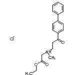 CAS#: 85975-26-4, 3-(4-Biphenylyl)-N-(2-ethoxy-2-oxoethyl)-N-methyl-3-oxo-1-propanaminium chloride