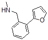 CAS 登录号：859850-97-8， 2-(2-呋喃基)-N-甲基-苯甲胺
