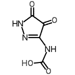 CAS#: 859955-10-5, (4,5-Dioxo-4,5-dihydro-1H-pyrazol-3-yl)carbamic acid