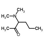 CAS#: 85997-00-8, 3-(Dimethylamino)-2-hexanone