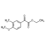 CAS#: 859979-73-0, Ethyl (4-methoxy-3-methylphenyl)(oxo)acetate