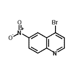 CAS#: 860195-53-5, 4-bromo-6-nitro-quinoline